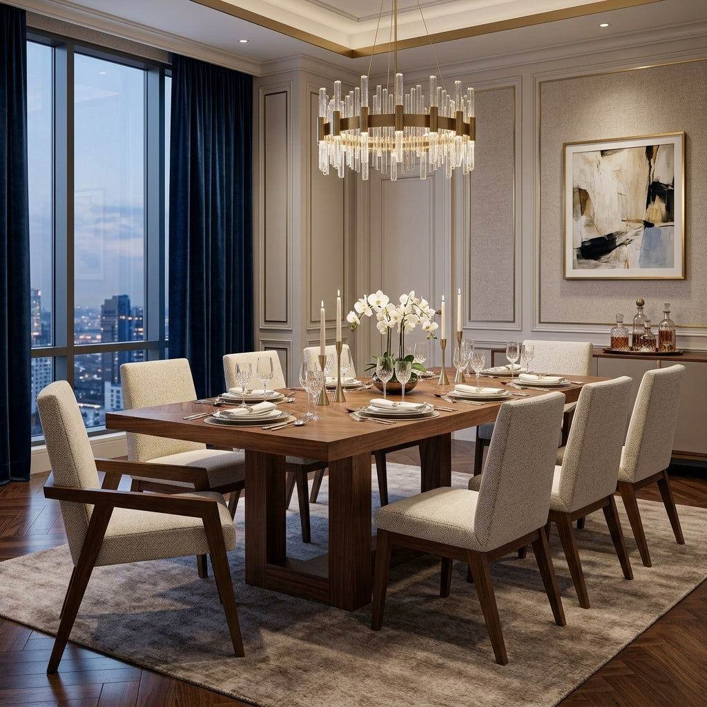 Mesa de comedor ZEREK en ambiente