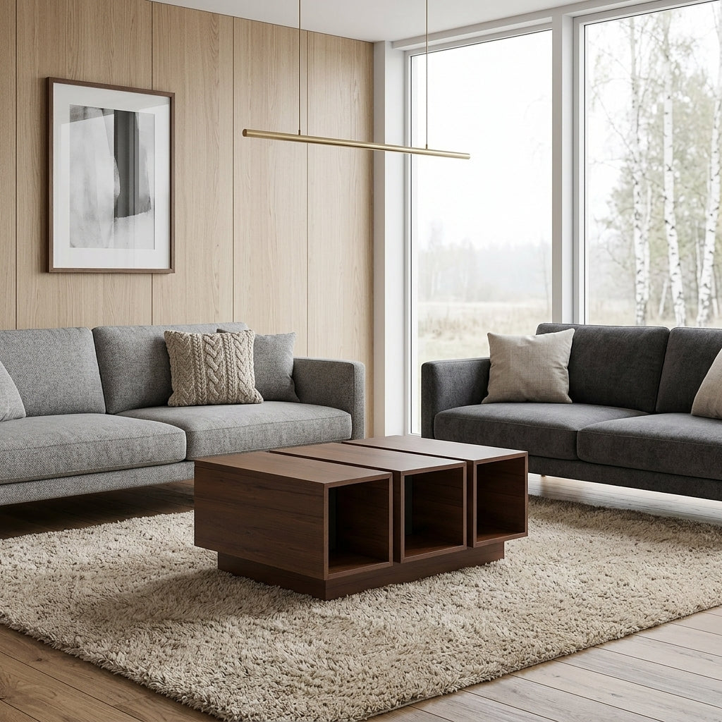 Mesa Central Mark One en ambiente